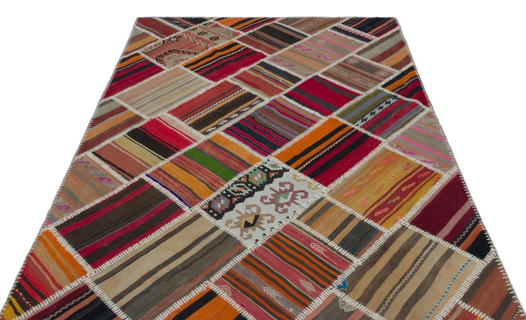 Apex Kilim Patchwork Unique Naturel 25327 160 x 236 cm