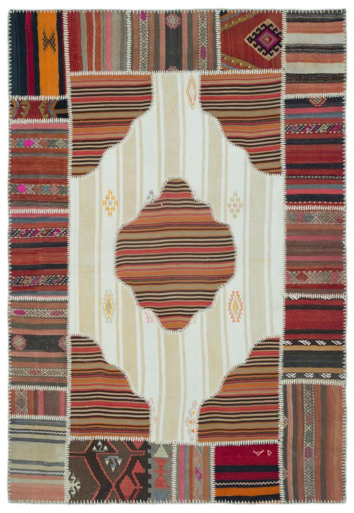 Apex Kilim Patchwork Unique Naturel 25337 160 x 230 cm