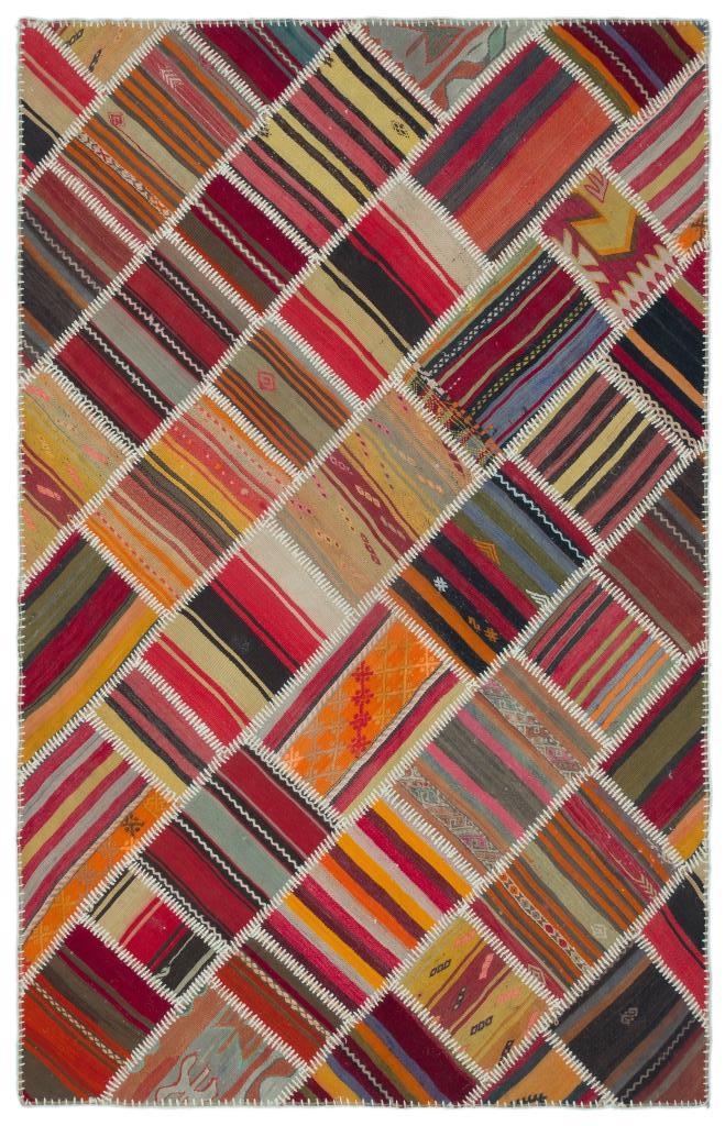 Apex Kilim Patchwork Unique Naturel 25357 155 x 240 cm