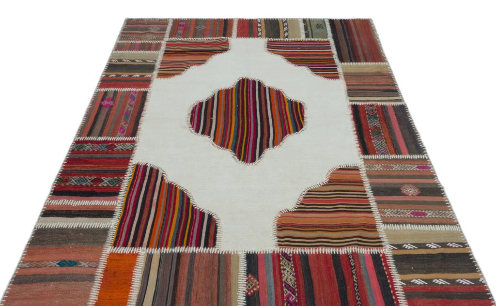 Apex Kilim Patchwork Unique Naturel 25363 159 x 228 cm