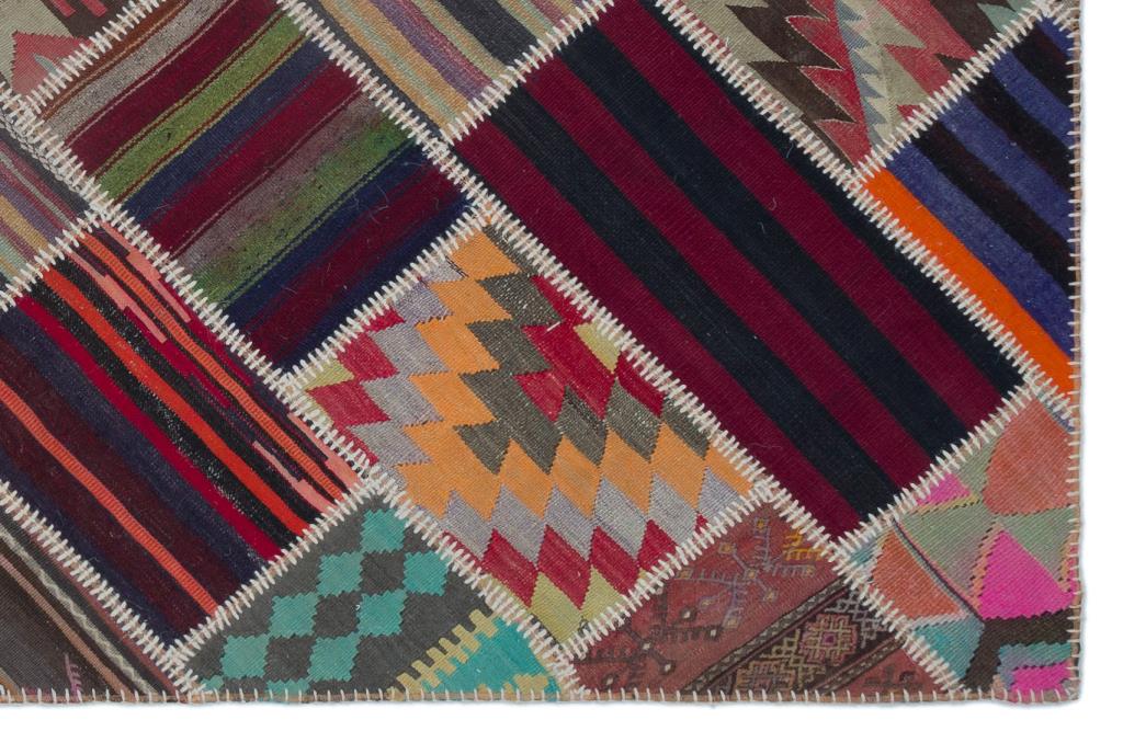 Apex Kilim Patchwork Unique Naturel 25523 155 x 237 cm