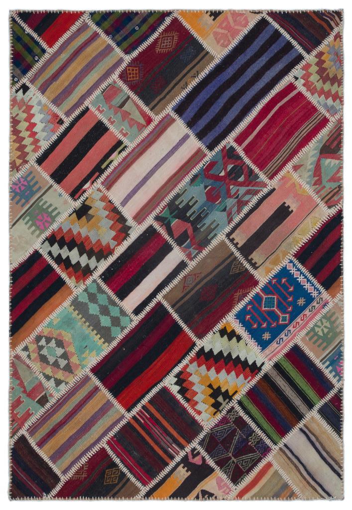 Apex Kilim Patchwork Unique Naturel 25529 160 x 236 cm