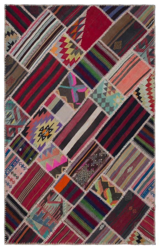 Apex Kilim Patchwork Unique Naturel 25538 154 x 242 cm