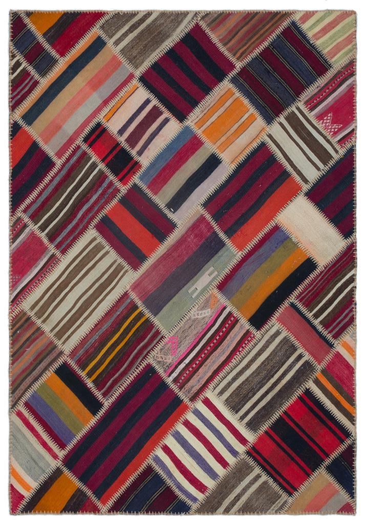 Apex Kilim Patchwork Unique Naturel 25542 157 x 227 cm