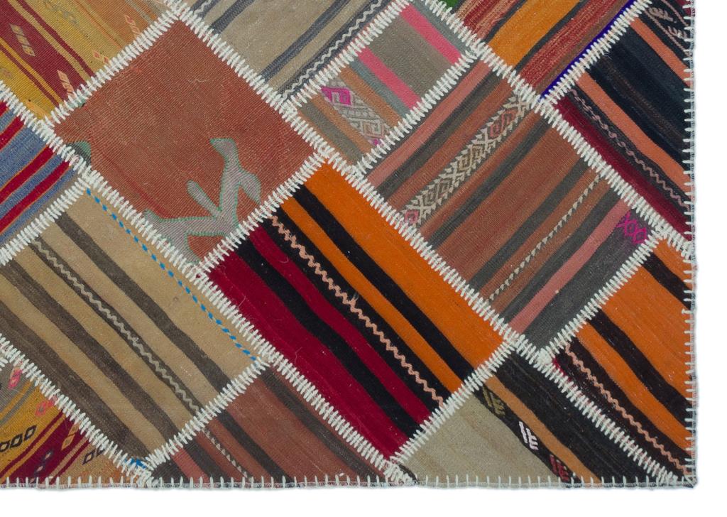 Apex Kilim Patchwork Unique Naturel 25566 158 x 227 cm