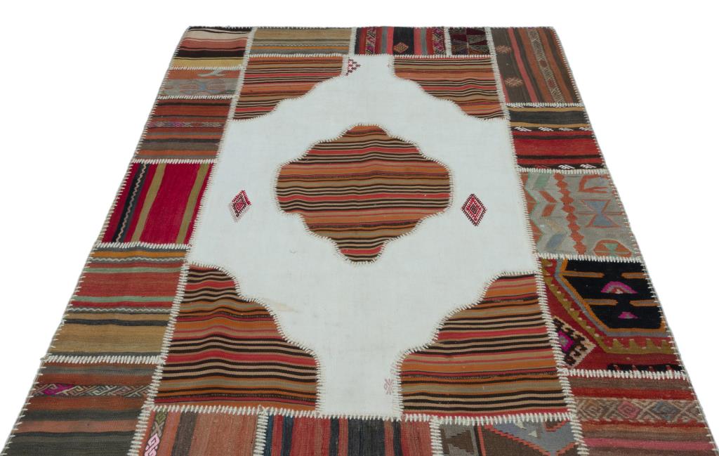 Apex Kilim Patchwork Unique Naturel 25568 155 x 232 cm
