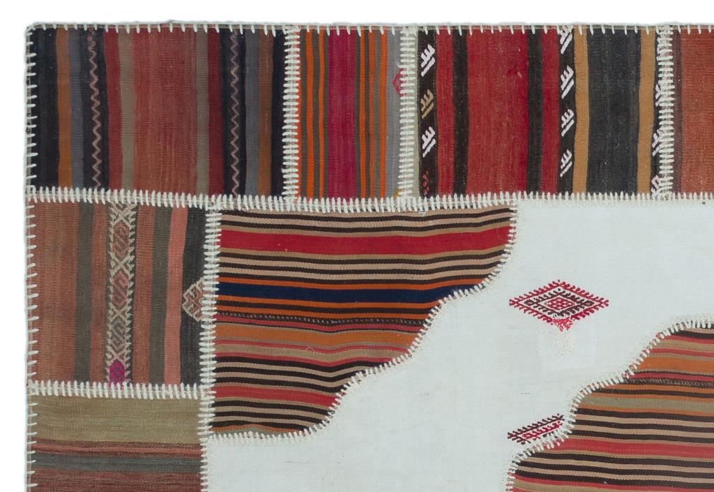Apex Kilim Patchwork Unique Naturel 25593 157 x 226 cm