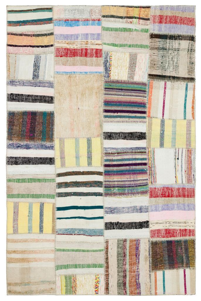 Apex Kilim Patchwork Unique Naturel 36957 149 x 230 cm