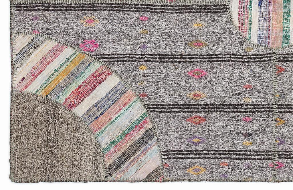 Apex Kilim Patchwork Unique Striped 1082 160 x 230 cm
