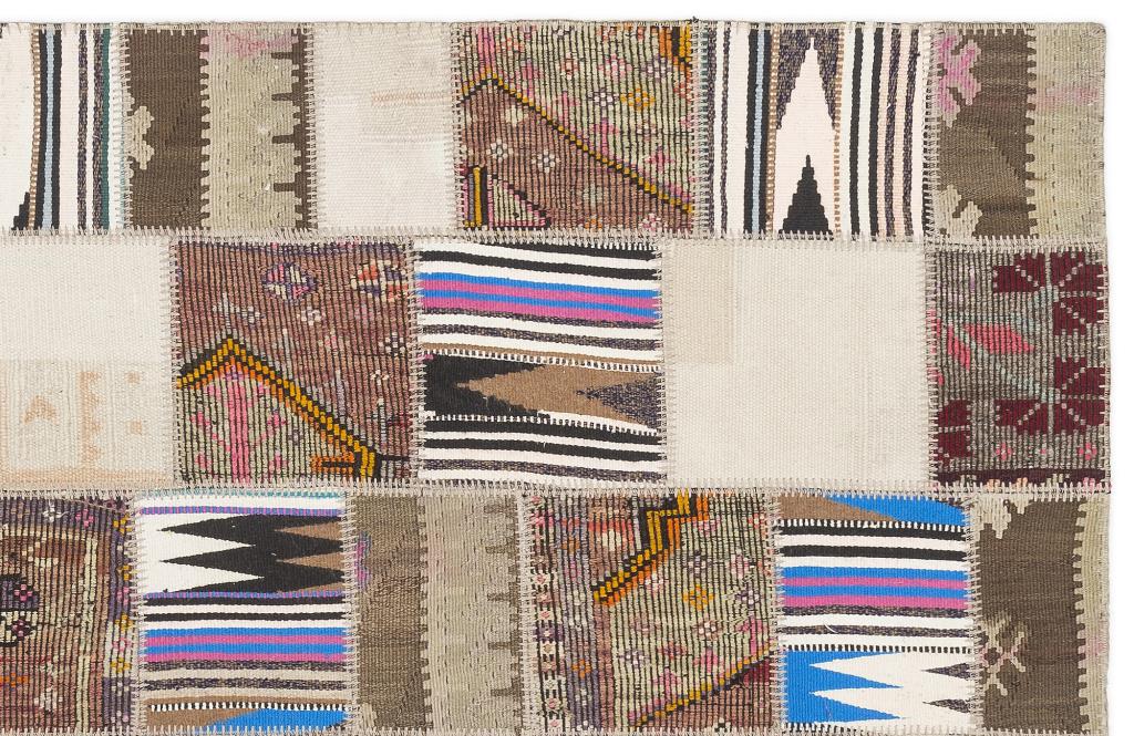 Apex Kilim Patchwork Unique Striped 11508 120 x 182 cm