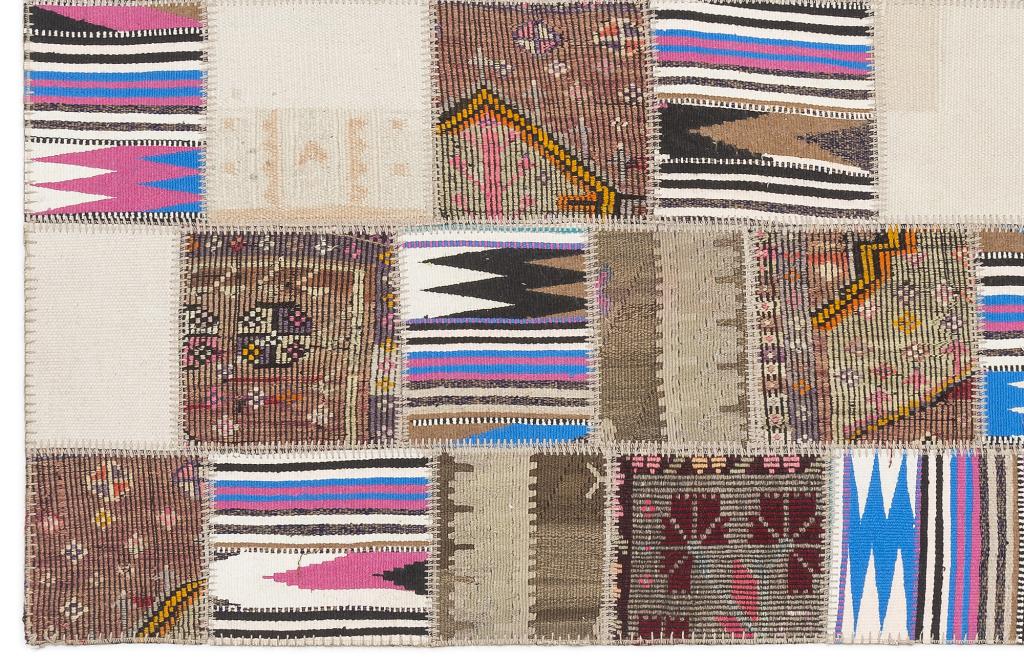 Apex Kilim Patchwork Unique Striped 11508 120 x 182 cm