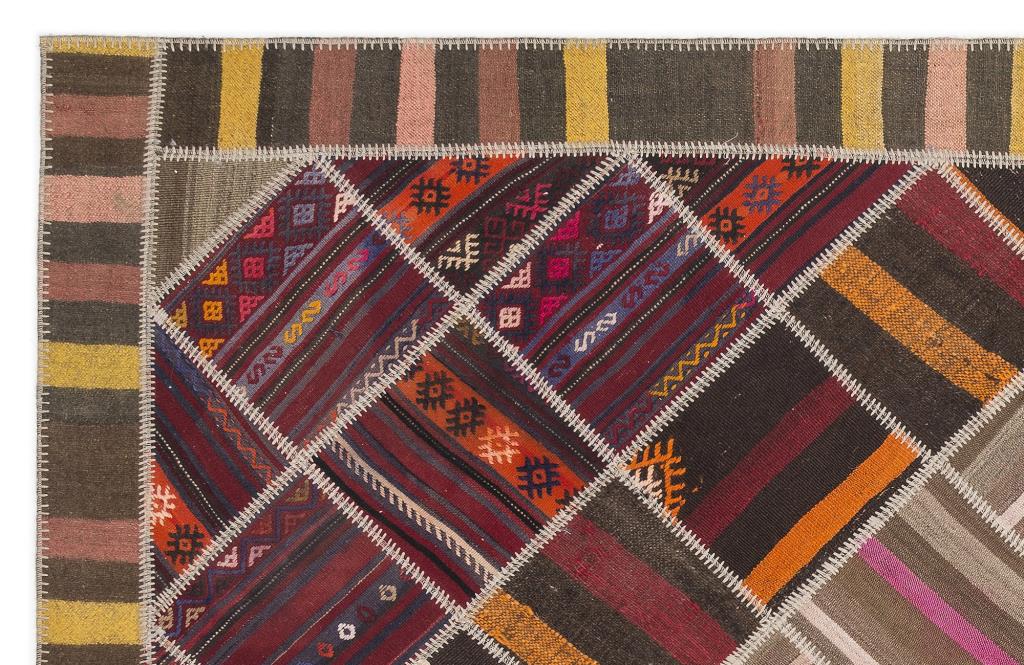 Apex Kilim Patchwork Unique Striped 11520 214 x 310 cm