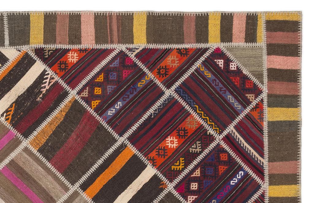 Apex Kilim Patchwork Unique Striped 11520 214 x 310 cm