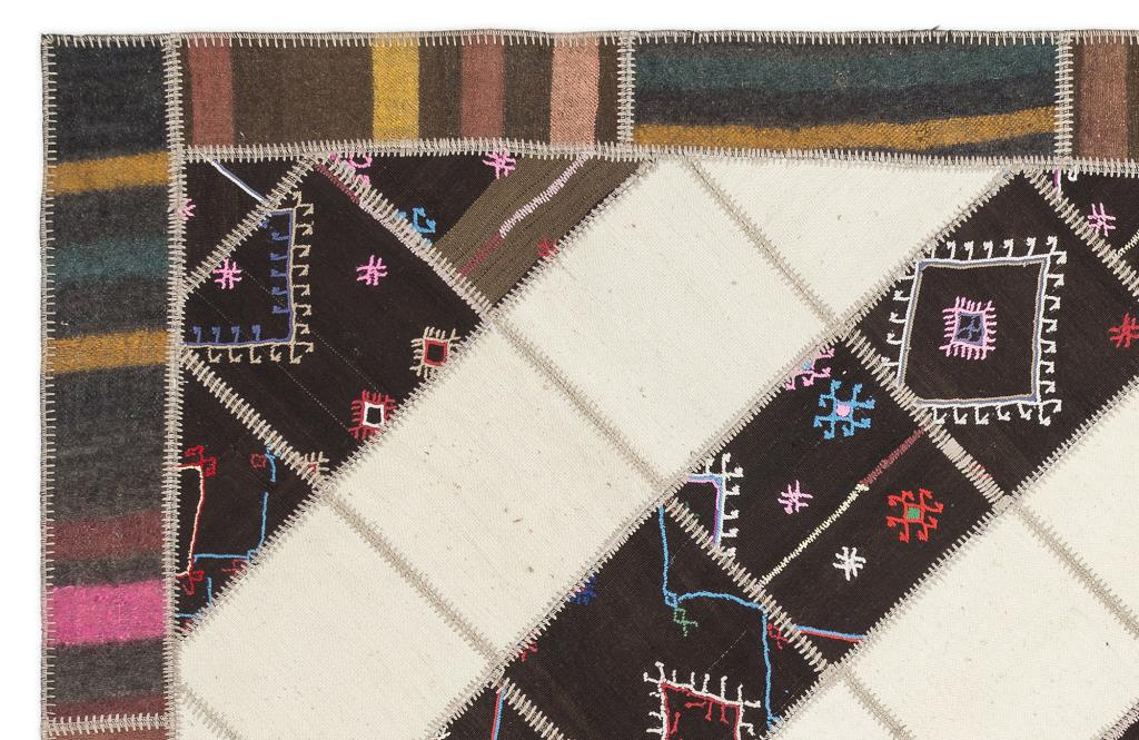 Apex Kilim Patchwork Unique Striped 11521 212 x 297 cm