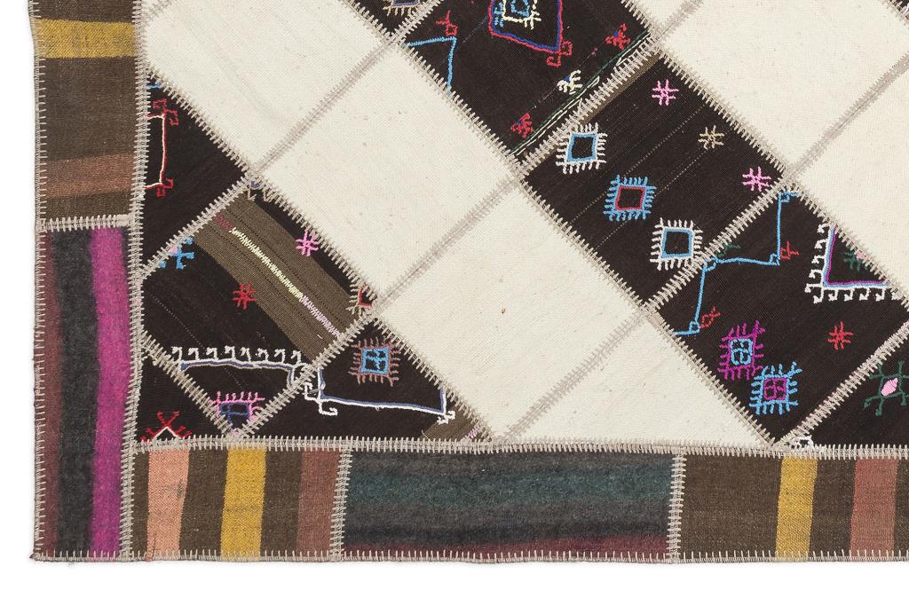 Apex Kilim Patchwork Unique Striped 11521 212 x 297 cm