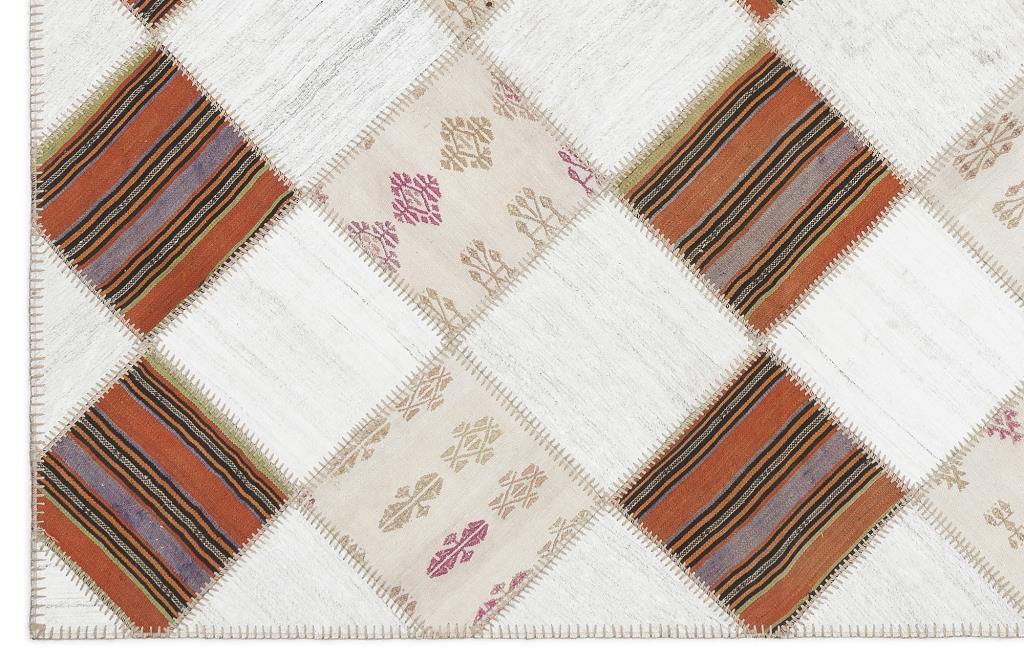 Apex Kilim Patchwork Unique Striped 11535 173 x 214 cm