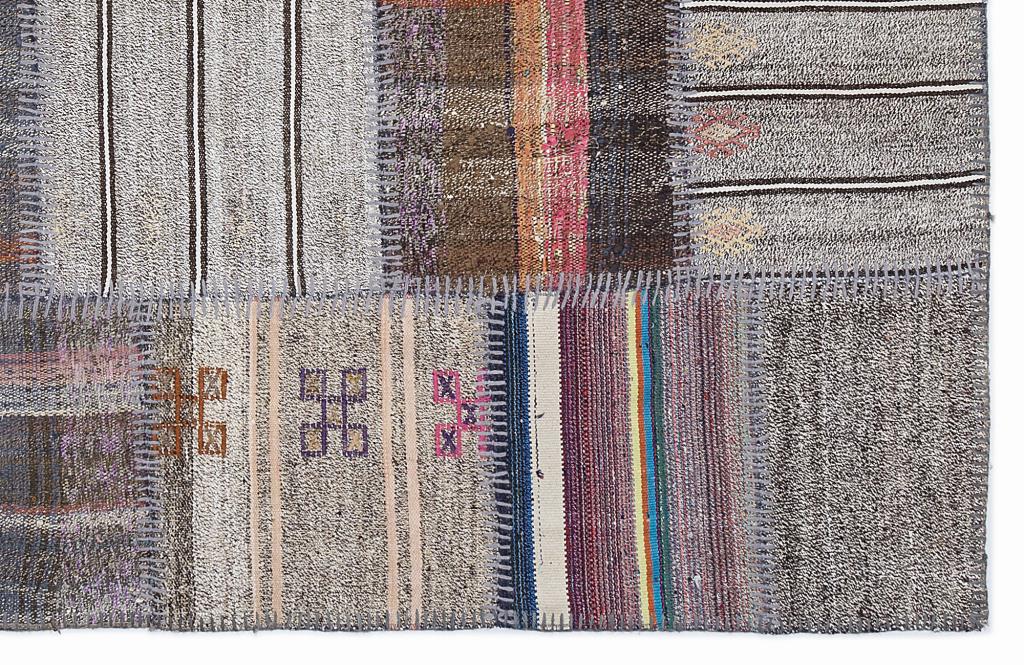 Apex Kilim Patchwork Unique Striped 1282 160 x 230 cm