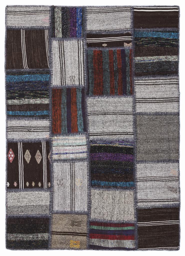 Apex Kilim Patchwork Unique Striped 1298 160 x 230 cm