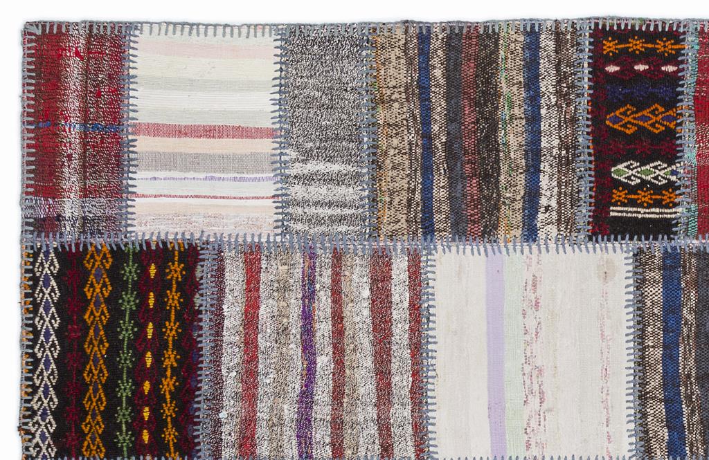 Apex Kilim Patchwork Unique Striped 1339 160 x 230 cm