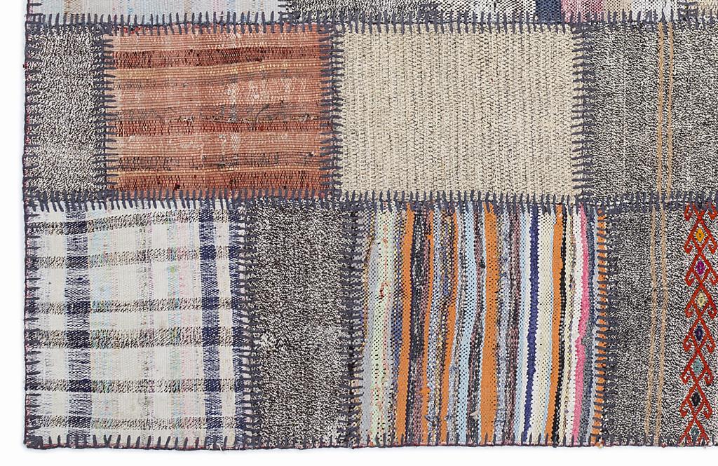 Apex Kilim Patchwork Unique Striped 1353 160 x 230 cm