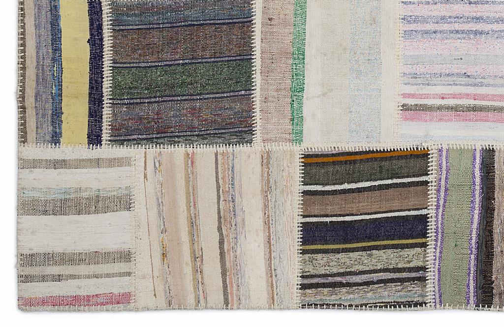 Apex Kilim Patchwork Unique Striped 1374 160 x 230 cm