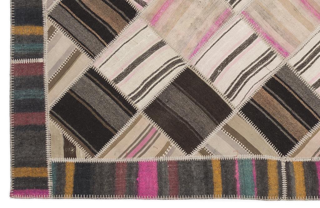 Apex Kilim Patchwork Unique Striped 1487 170 x 256 cm