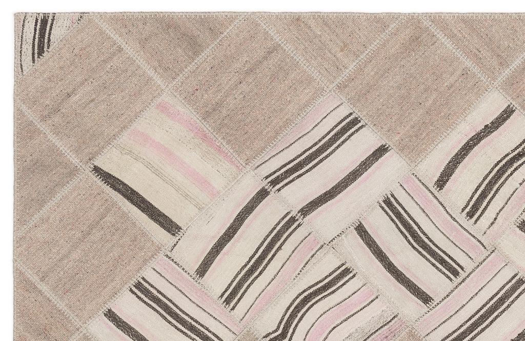 Apex Kilim Patchwork Unique Striped 1488 133 x 222 cm