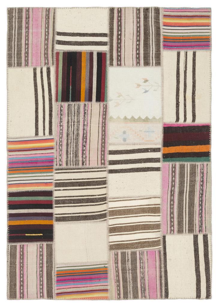 Apex Kilim Patchwork Unique Striped 1490 160 x 230 cm