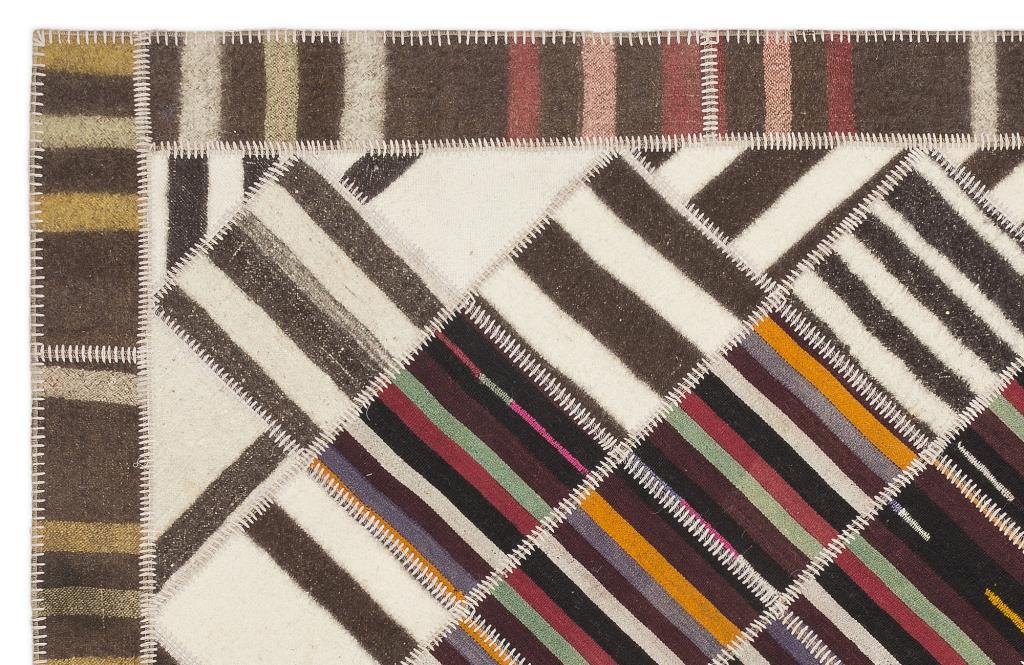 Apex Kilim Patchwork Unique Striped 1494 168 x 233 cm
