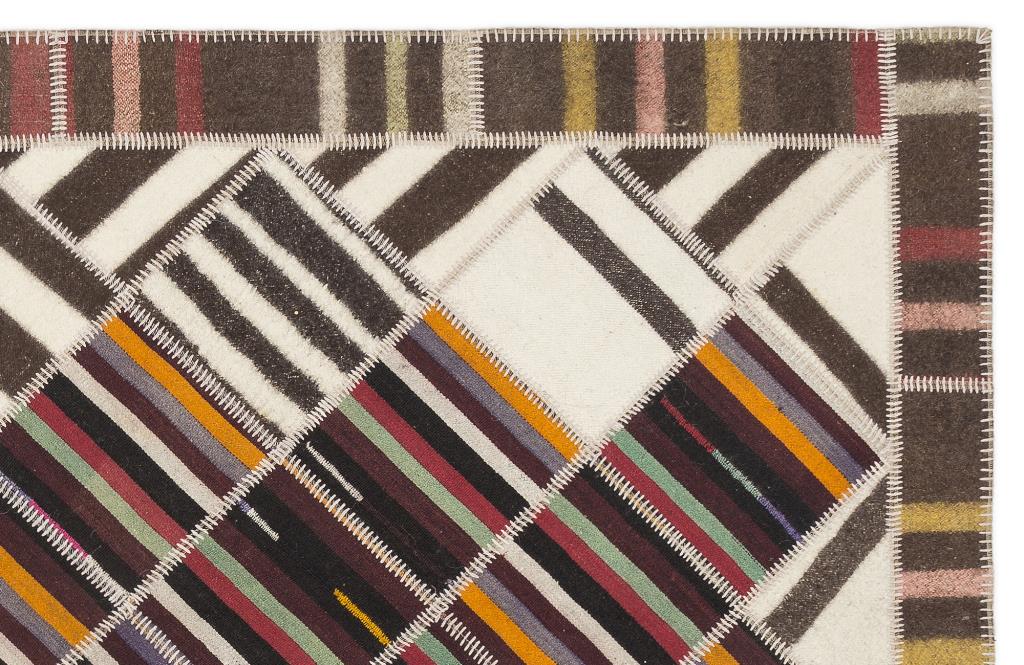 Apex Kilim Patchwork Unique Striped 1494 168 x 233 cm