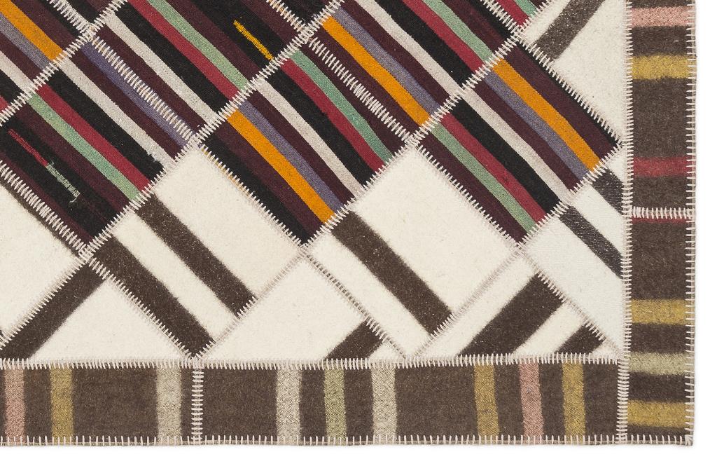 Apex Kilim Patchwork Unique Striped 1494 168 x 233 cm