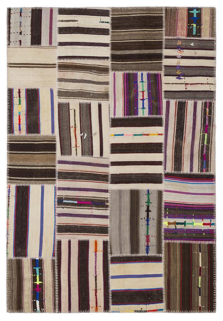 Apex Kilim Patchwork Unique Striped 2201 160 x 230 cm