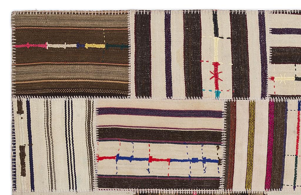 Apex Kilim Patchwork Unique Striped 2219 160 x 230 cm