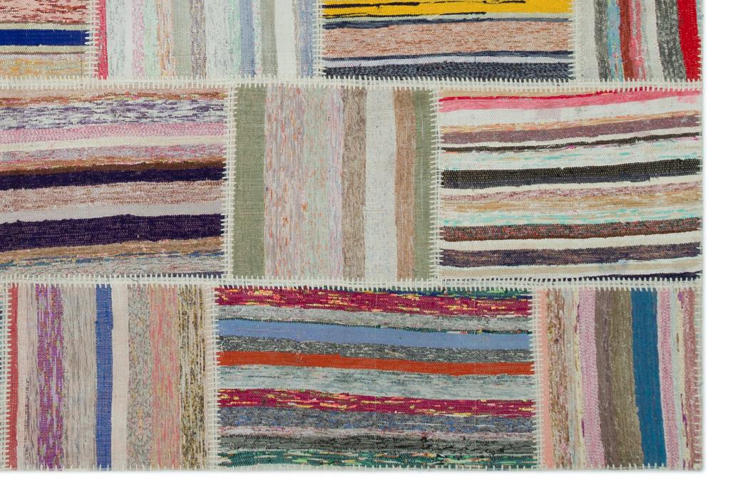 Apex Kilim Patchwork Unique Striped 22402 188 x 278 cm