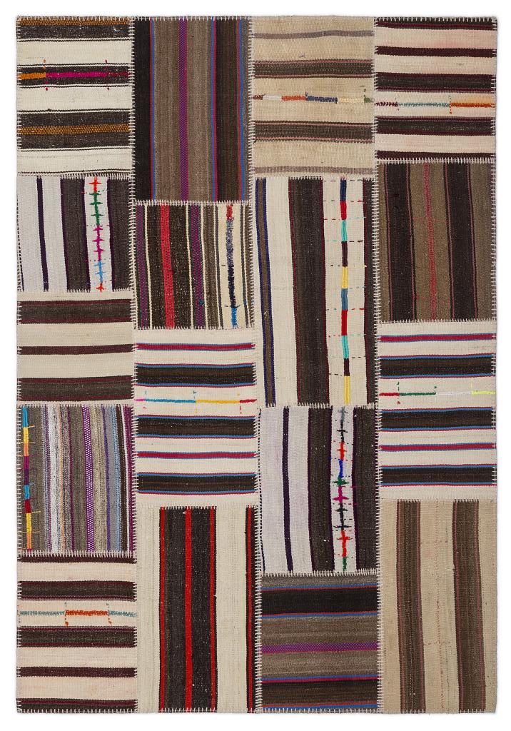Apex Kilim Patchwork Unique Striped 2251 160 x 230 cm
