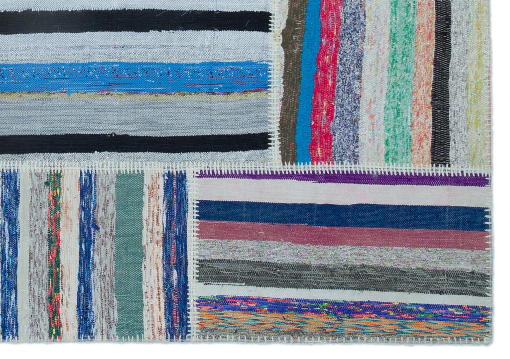 Apex Kilim Patchwork Unique Striped 22512 160 x 226 cm