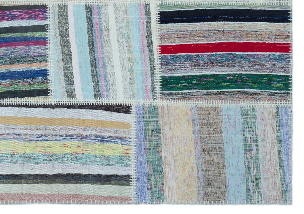 Apex Kilim Patchwork Unique Striped 22518 160 x 228 cm