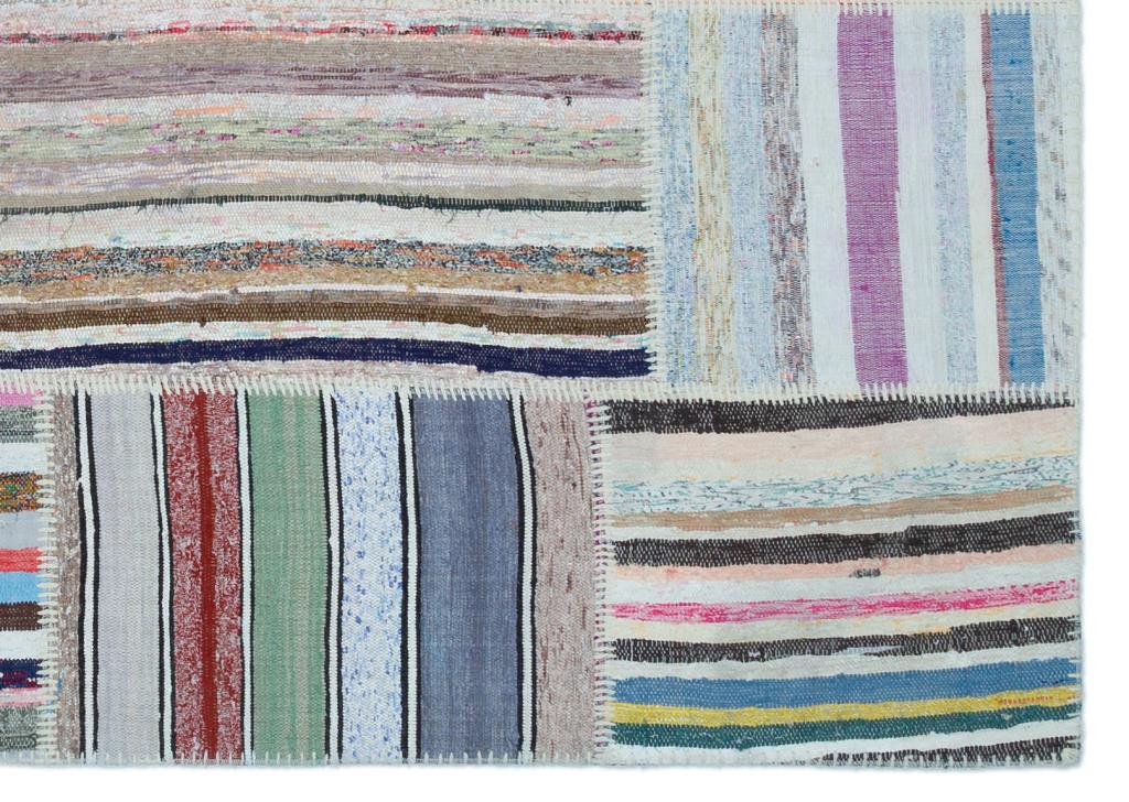 Apex Kilim Patchwork Unique Striped 22522 160 x 226 cm