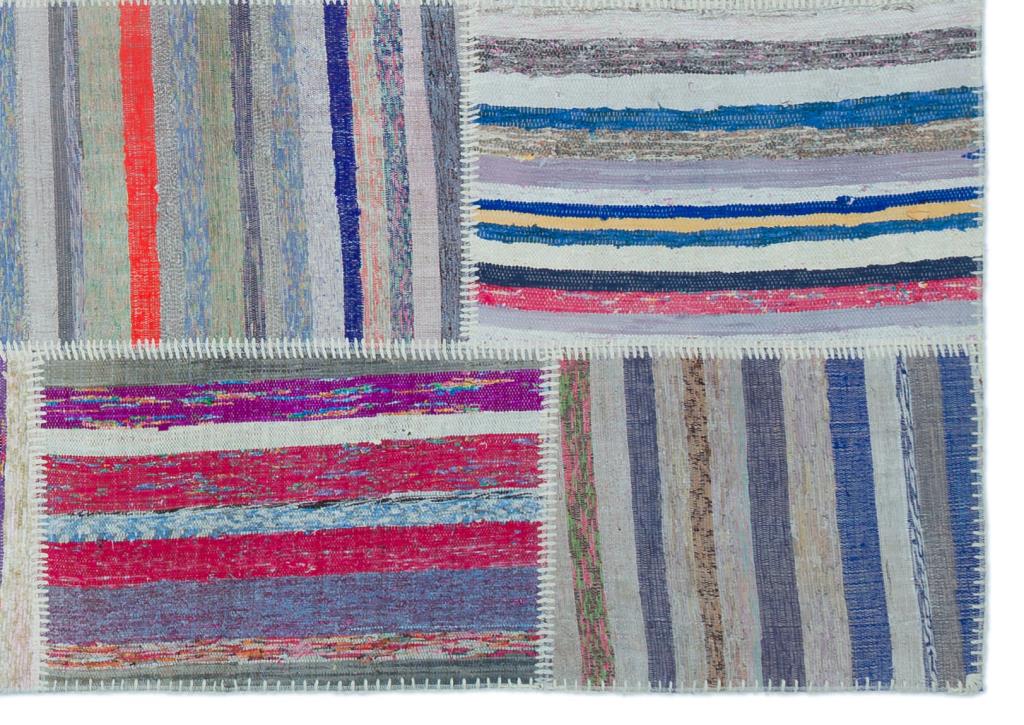Apex Kilim Patchwork Unique Striped 22524 160 x 230 cm