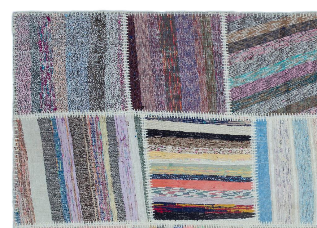 Apex Kilim Patchwork Unique Striped 22534 160 x 224 cm