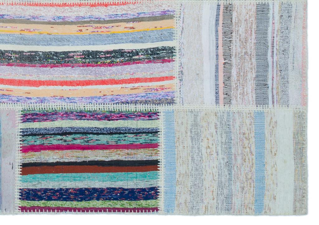 Apex Kilim Patchwork Unique Striped 22537 160 x 225 cm