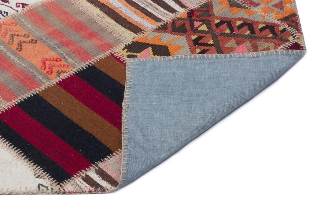 Apex Kilim Patchwork Unique Striped 22546 76 x 318 cm