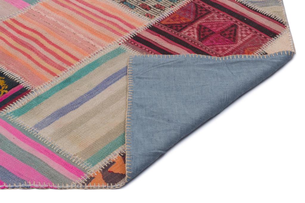 Apex Kilim Patchwork Unique Striped 22548 85 x 316 cm