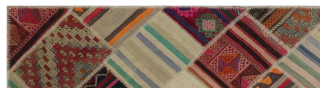 Apex Kilim Patchwork Unique Striped 22548 85 x 316 cm