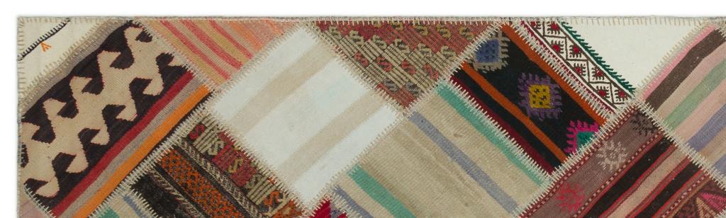 Apex Kilim Patchwork Unique Striped 22550 84 x 293 cm