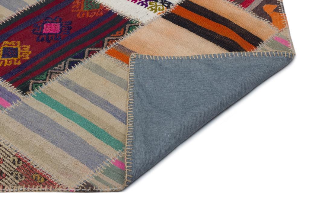Apex Kilim Patchwork Unique Striped 22554 82 x 300 cm