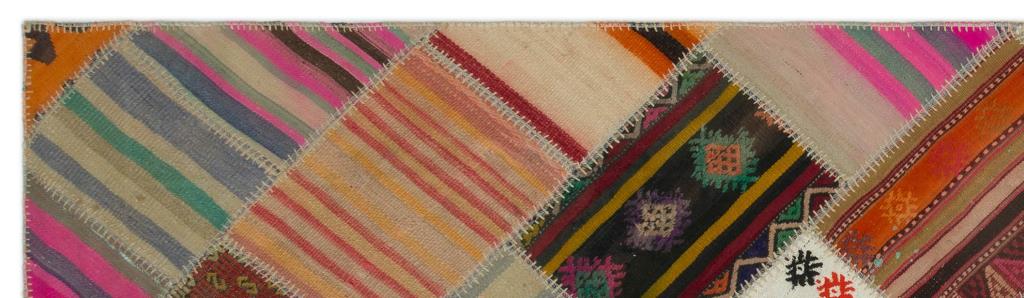 Apex Kilim Patchwork Unique Striped 22554 82 x 300 cm