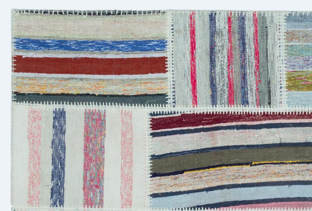 Apex Kilim Patchwork Unique Striped 25138 120 x 180 cm