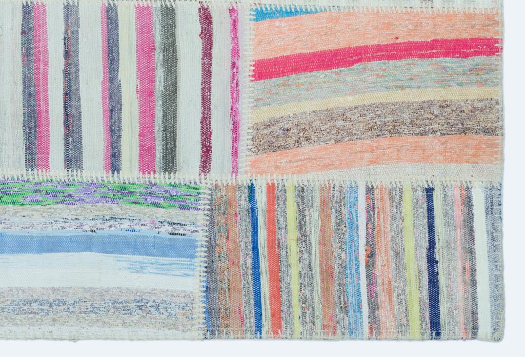 Apex Kilim Patchwork Unique Striped 25151 120 x 180 cm