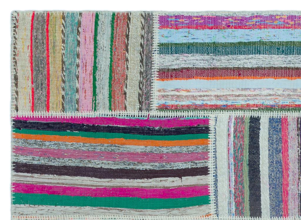 Apex Kilim Patchwork Unique Striped 25240 160 x 220 cm